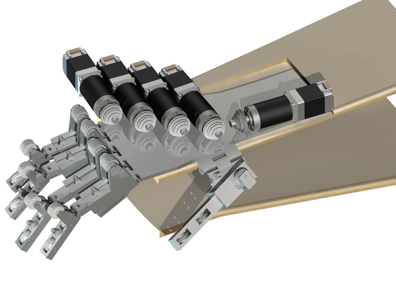 Claw hand rehabilitation device and procedure for use