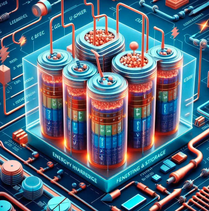 Energy harvesting and storage feedback cell