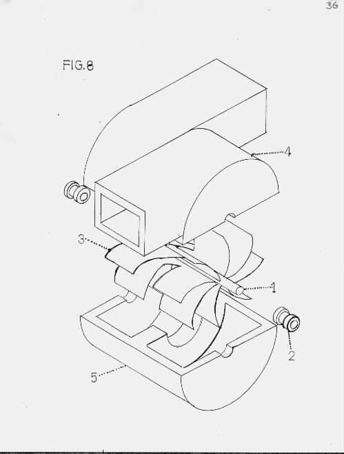 State of the Art Novel InFlowTech: ·1-Gearturbine RotaryTurbo, ·2-Imploturbocompressor One CompressionStep