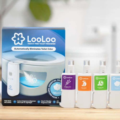LooLoo: The only touch-free toilet odor eliminator