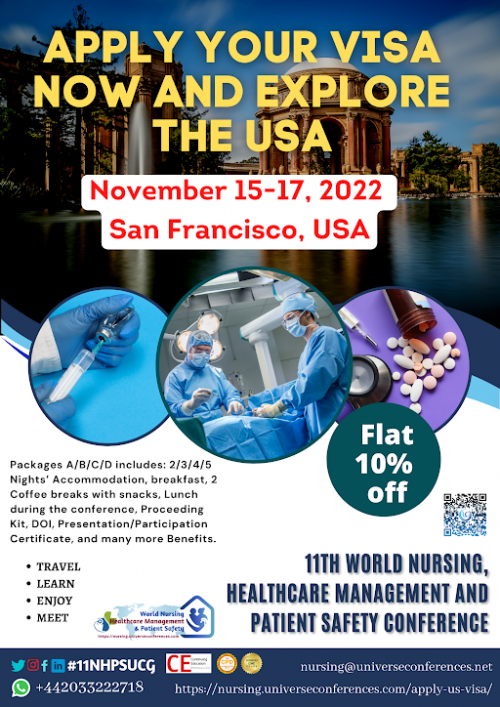 11th World Nursing, Healthcare Management, and Patient Safety Conference