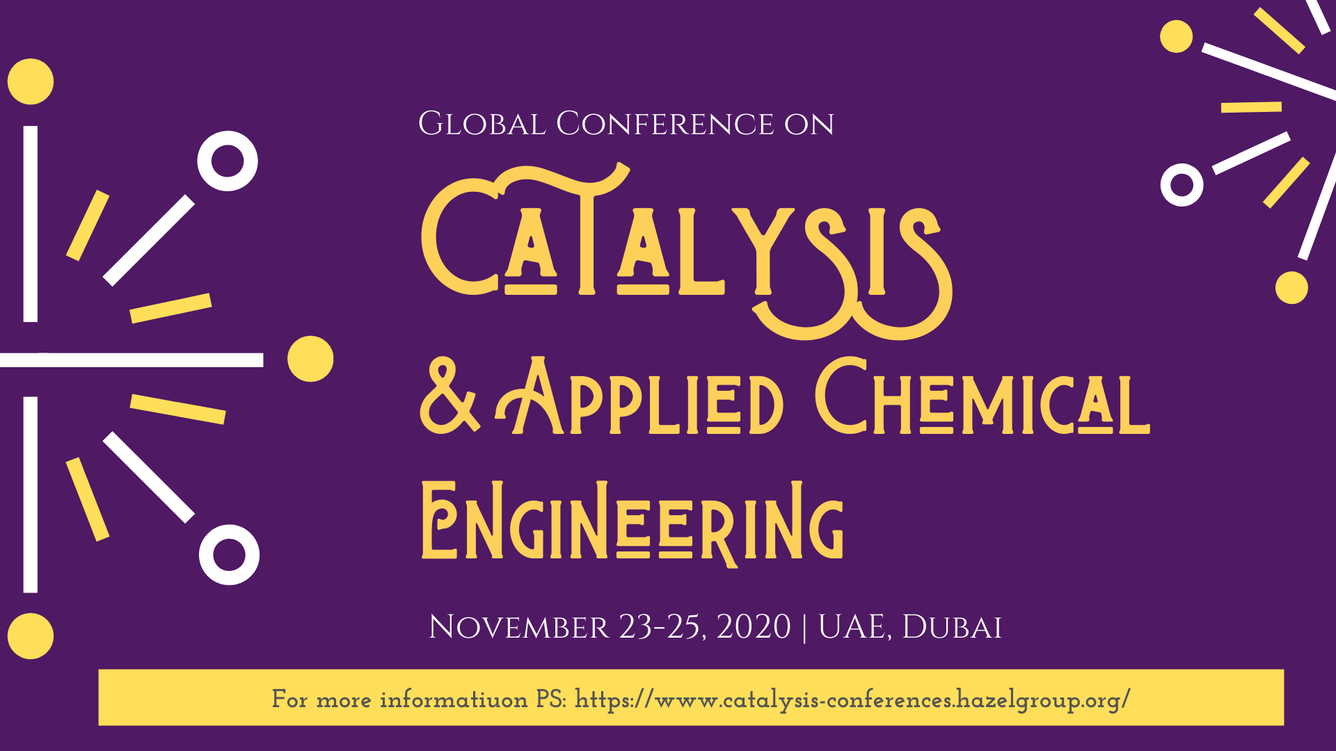 Global Conference on Catalysis & Applied Chemical Engineering (GCC 2020)